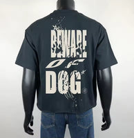 BEWARE OF DOG x SHAD MOSS "Cropped Tee"